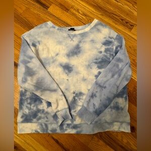 Splendid Light Blue Ribbed Top